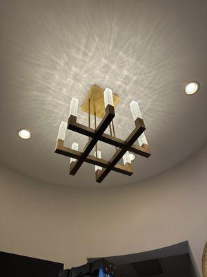 Chandelier Install