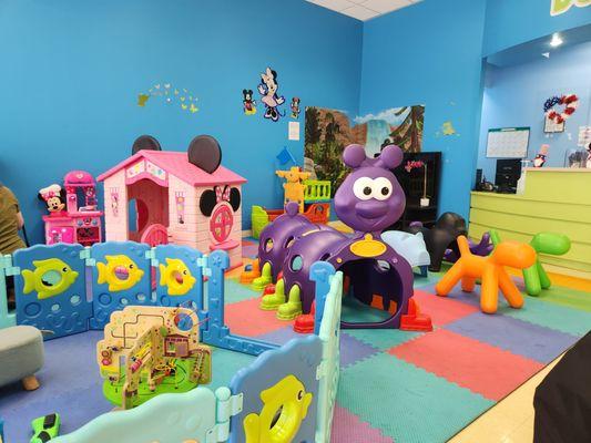 Play area in the waiting room!