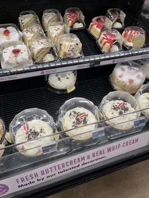 Baked goods labeled as French bread