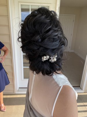 Bridal hair with Julie!