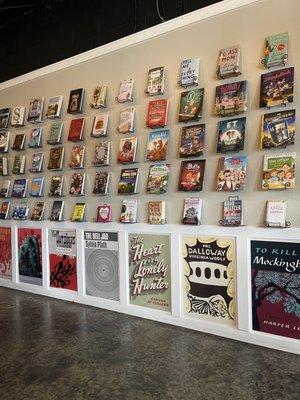 Book store wall