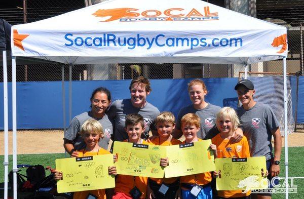 2016 San Diego Summer Camp: USA Women's 7s Eagles & Olympians Kelly Griffin, Jill Potter, Alev Kelter & JJ Javelett were part of our camp!