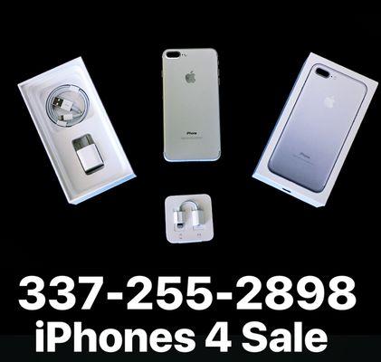 We sell iPhones and iPads as well!