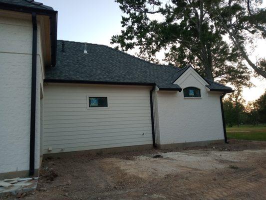 New Gutters on the back of my house