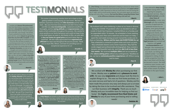 top real estate agent millbrae ca testimonials from our other page wilson leung