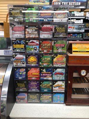 All Florida scratch tickets available