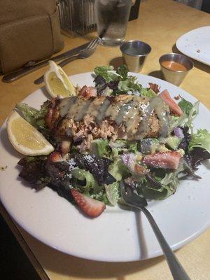 Salmon salad.