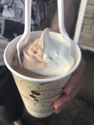 Twist-flavored medium soft serve ($3.95)