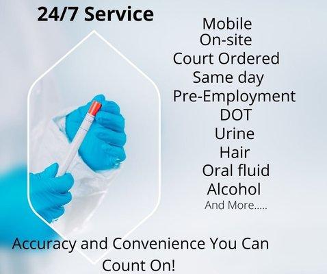 Services offered