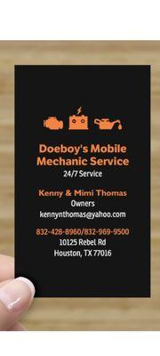 Doeboy Mobile Mechanic