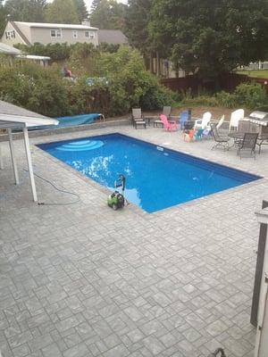 Pool Patio - Clinton, NY