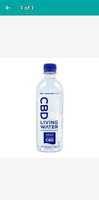 CBD infused water