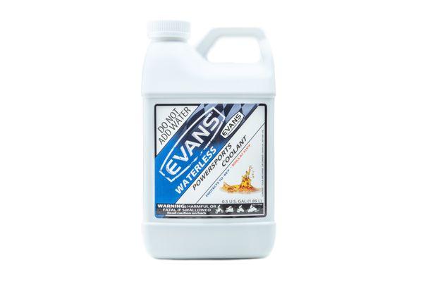 Evans Powersports waterless coolant.  Boils at 375F protect to -40F Stops boil-over, reduces vapor pressure.