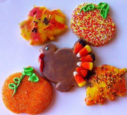 Thanksgiving cookies