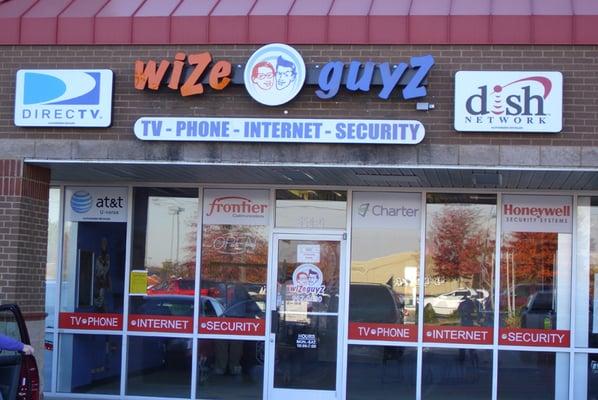 Wize Guyz Spartanburg new Channel Lettering and Window Lettering