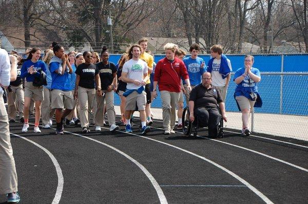 I had the chance to join Chatard students for an outreach event.