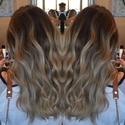 Balayage / Ombre done by stylist Theresa