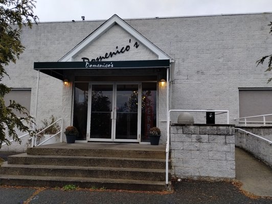 Back entrance to the restaurant