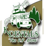 K Rentals The RV Store logo