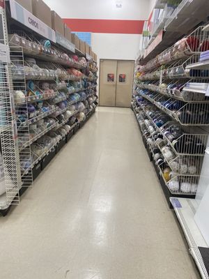 Not a very big selection of yarn. This is just about it.