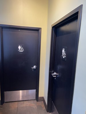 Two restrooms-double yay!