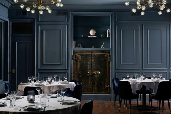 Private dining room.