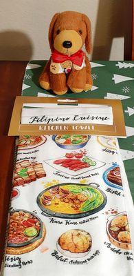 Filipino cuisine kitchen towel