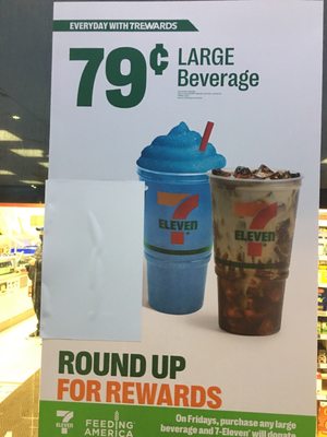 The 79 Cents Large Beverage Promotion they are not honoring