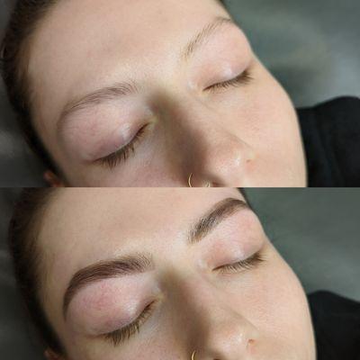 Brow wax & tint