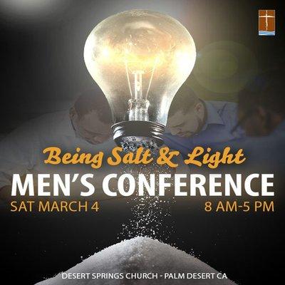 Great BBQ lunch included for only $40. Register at https://dscmen.org/mens-ministry-events/2023-mens-conference/