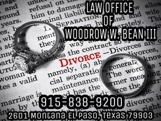 Divorce in El Paso, Texas ?  Call us NOW! 915-838-9200