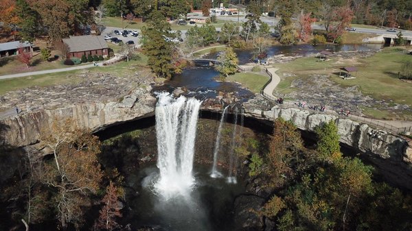 Falls north of Birmingham Alabama