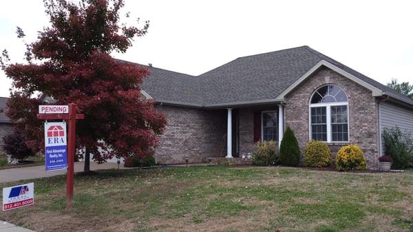 Roof done using GAF Timberline Shingles for customer whose has was Selling