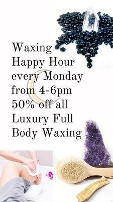 Join us for waxing happy hour!