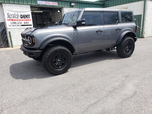 2022 Ford Bronco. Lifetime warranty Ceramic Coating. Shine that never fades!