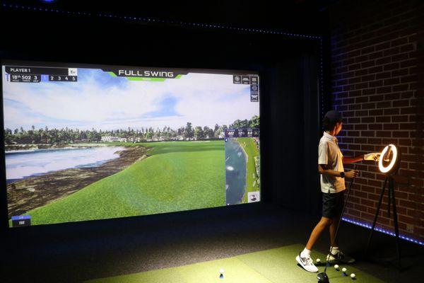 You can use your smartphone to capture a video of your golf swing.