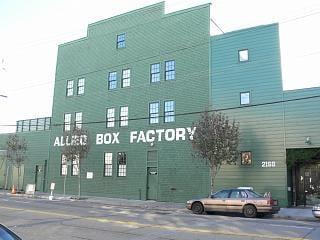 The Allied Box Factory on Folsom St.  Park in front if you want to get towed or broken into.