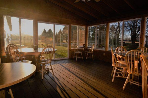 Shared sunporch