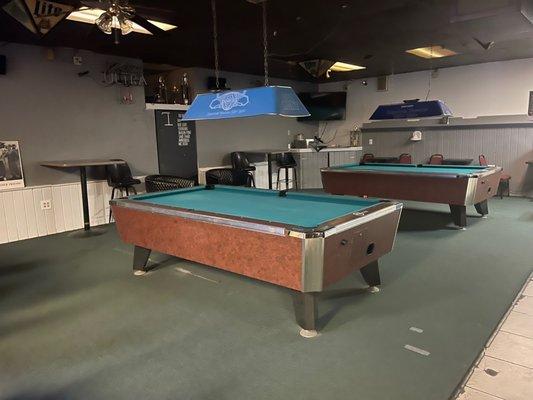 Pool tables