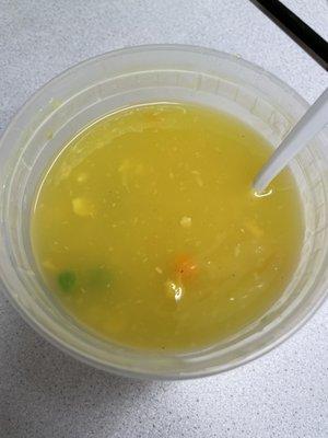 Chicken Corn Soup Has no taste or chicken