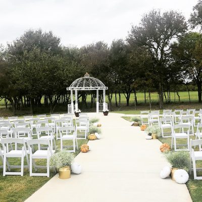 Outdoor wedding gazebo