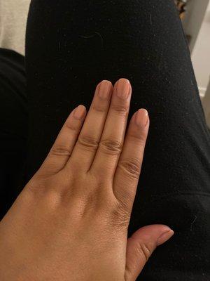 Simple nude nails. Gets the job done!