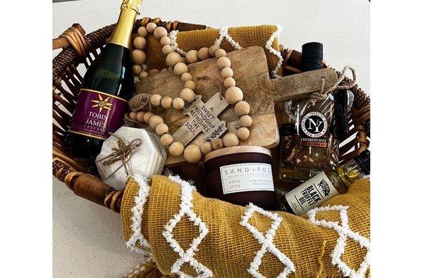 A customized welcome home basket for every client is a must!