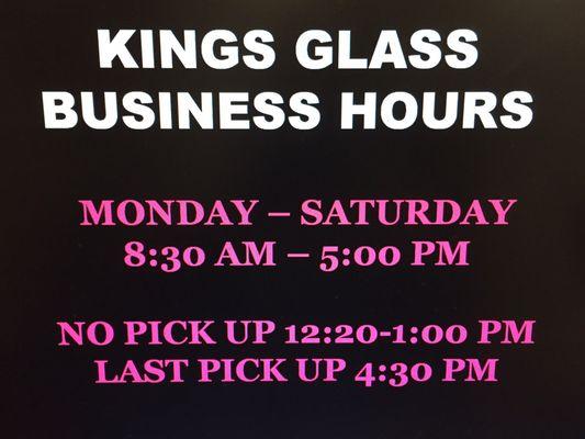 Store hours