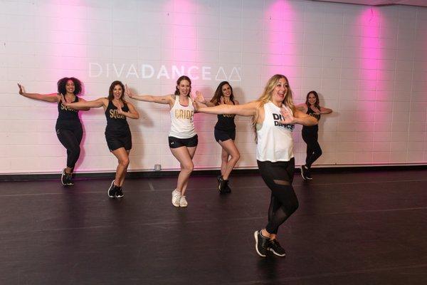 DivaDance classes are for all-levels, no dance experience required. Our classes are only for adults!