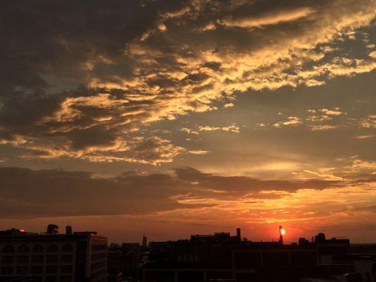 View from the rooftop