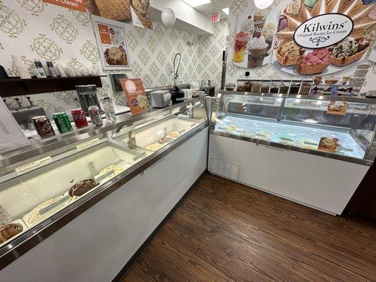 Ice cream section