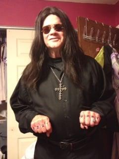 Owner Donald Demsko (Dyno Don) Ozzy impersonator sings Ozzy and Black Sabeth karaoke