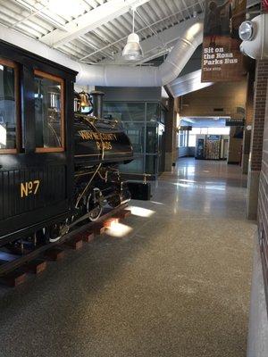 Hometown of Henry Ford! Inside the train station