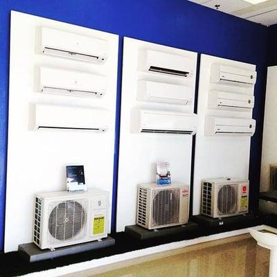 We carry an extensive line of ductless mini split products. http://d-airconditioning.com